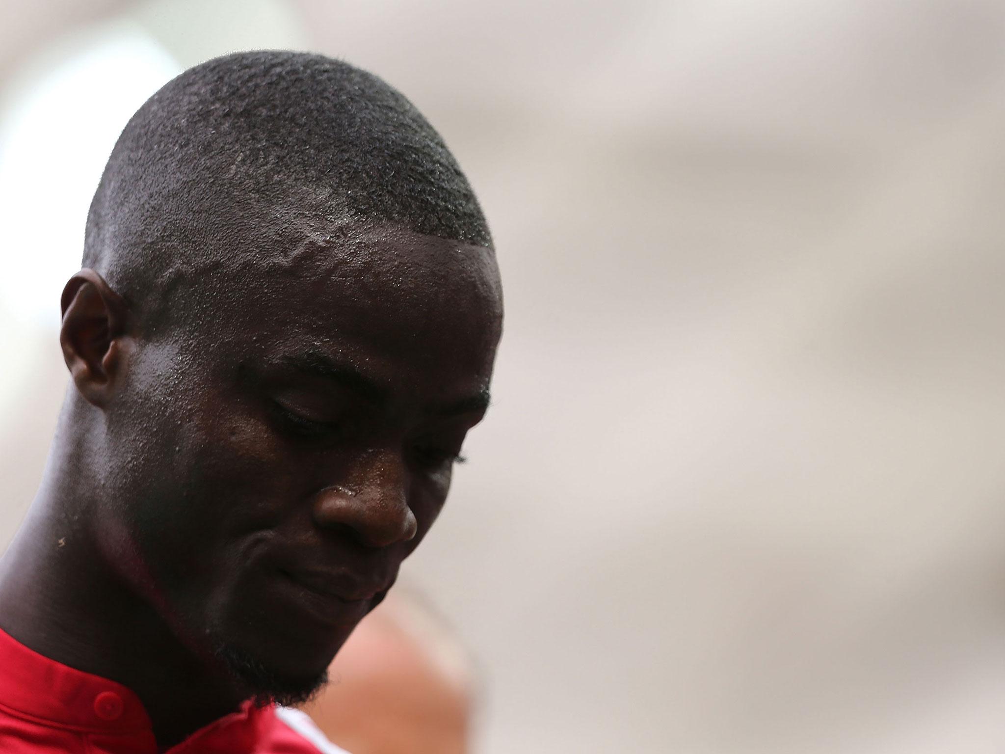 His determination occasionally spilt over to the kind of carelessness that saw him booked.