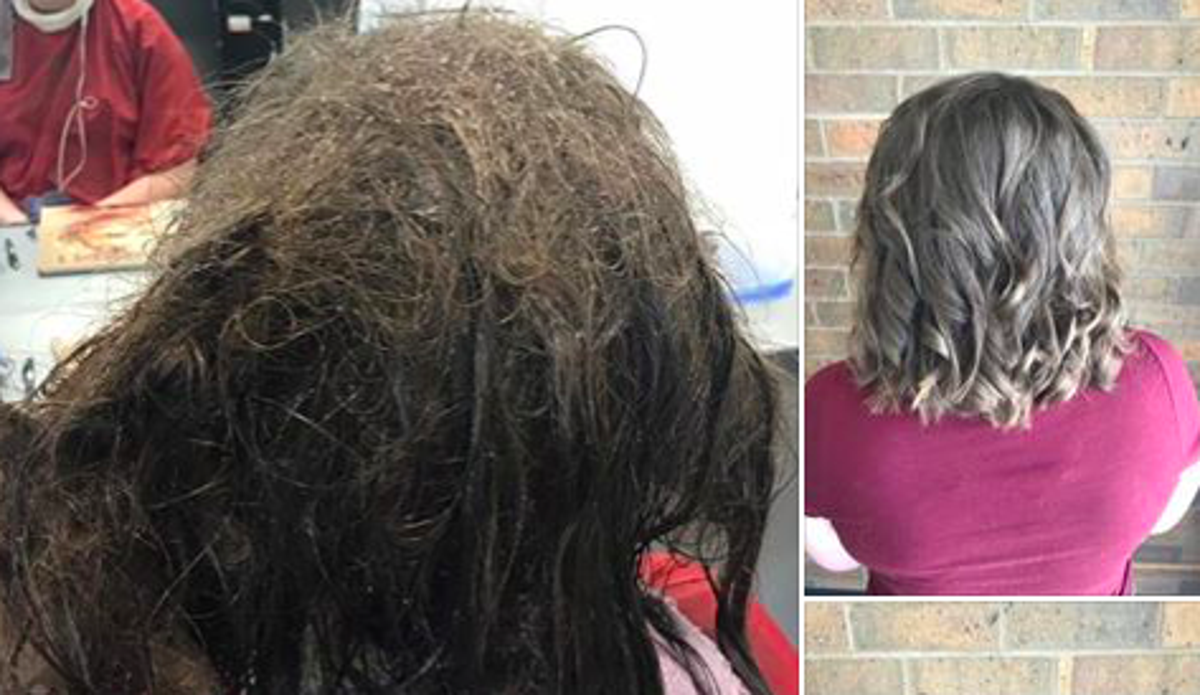 Hairdresser Refuses To Shave Head Of Depressed Girl The Independent
