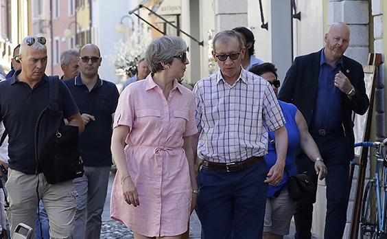 Theresa May has announced that she will be extending her walking holiday to the end of this week, missing the printing of crucial EU Brexit negotiating papers