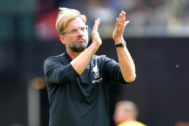 Klopp has said Liverpool are still looking to reinforce their squad