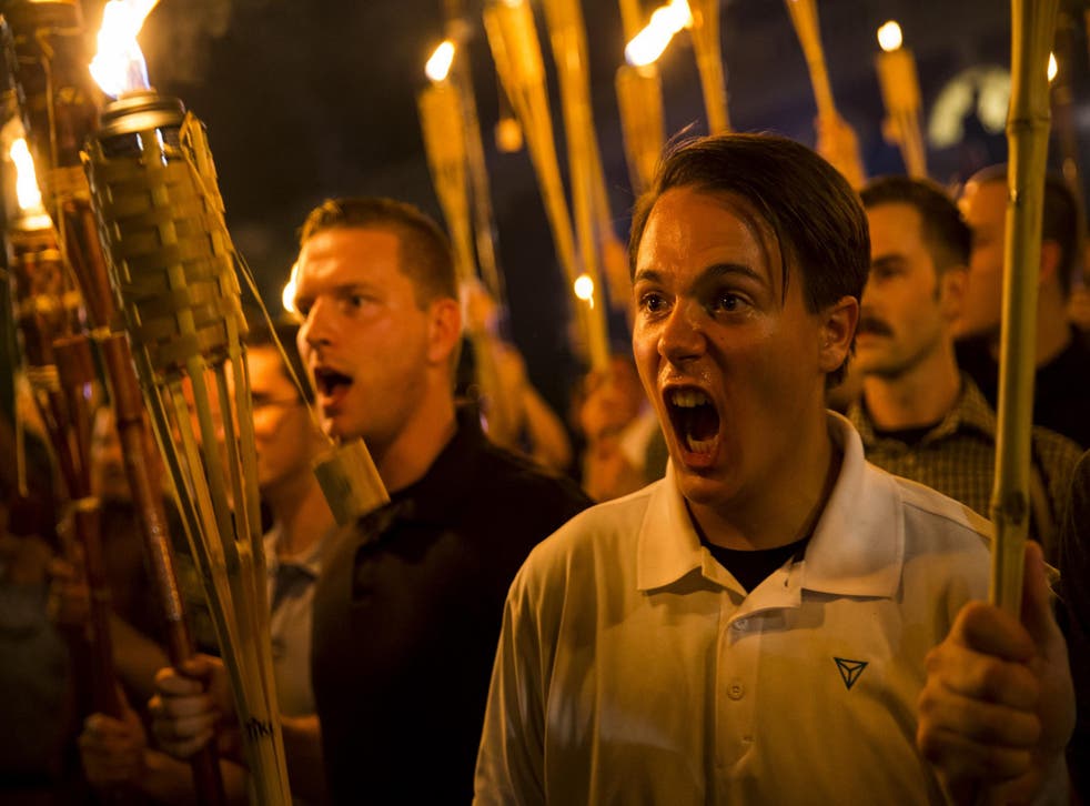 Peter Cvjetanovic became the de facto face of the Unite the Right march due to the widely-used photograph of him at the event