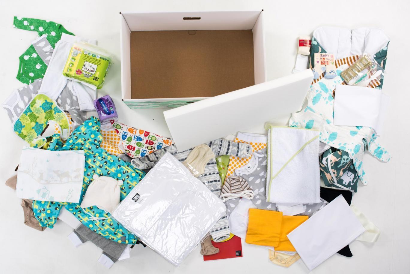 Baby gift boxes being sent to new parents in Scotland under scheme to encourage safe sleeping