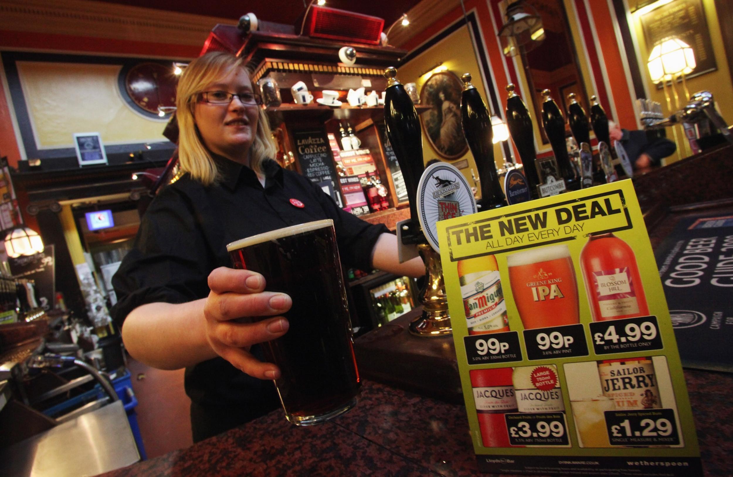 Wetherspoon, which opened two new pubs since the start of the financial year and sold six, said on Wednesday that it intends to open between 10 and 15 pubs in the current financial year