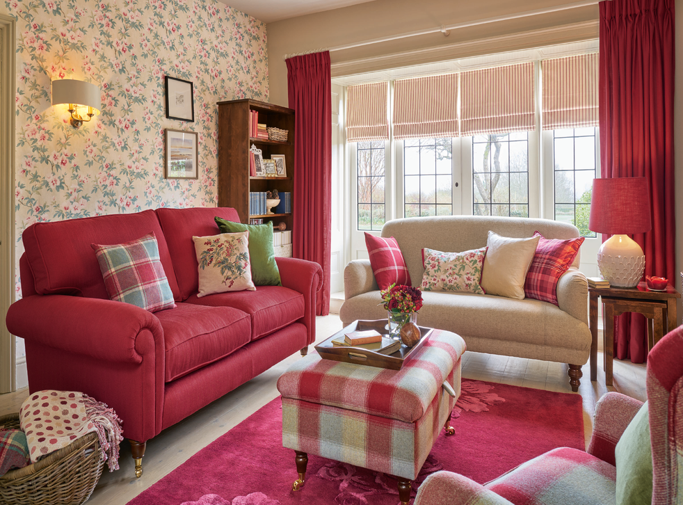 How To Personalise Your Living Room, Laura Ashley Sofa