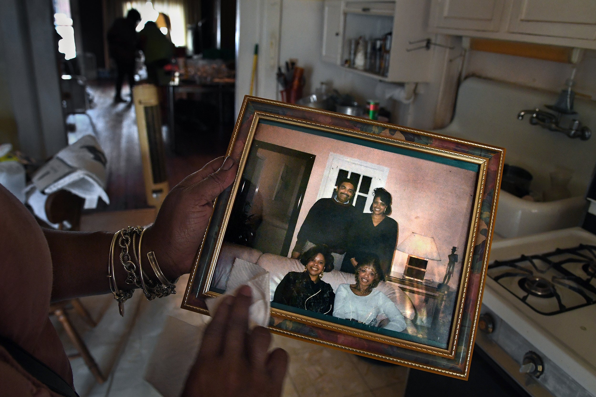 One son and three daughters were raised at the Darley Avenue house, which had only one bathroom and three bedrooms