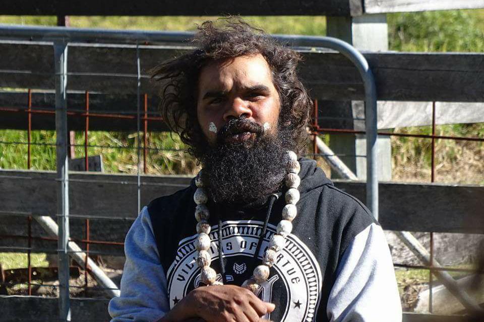 Trouper: Clinton Pryor aims to highlight the plight of homeless Aboriginal Australians and marginalised communities with his trek