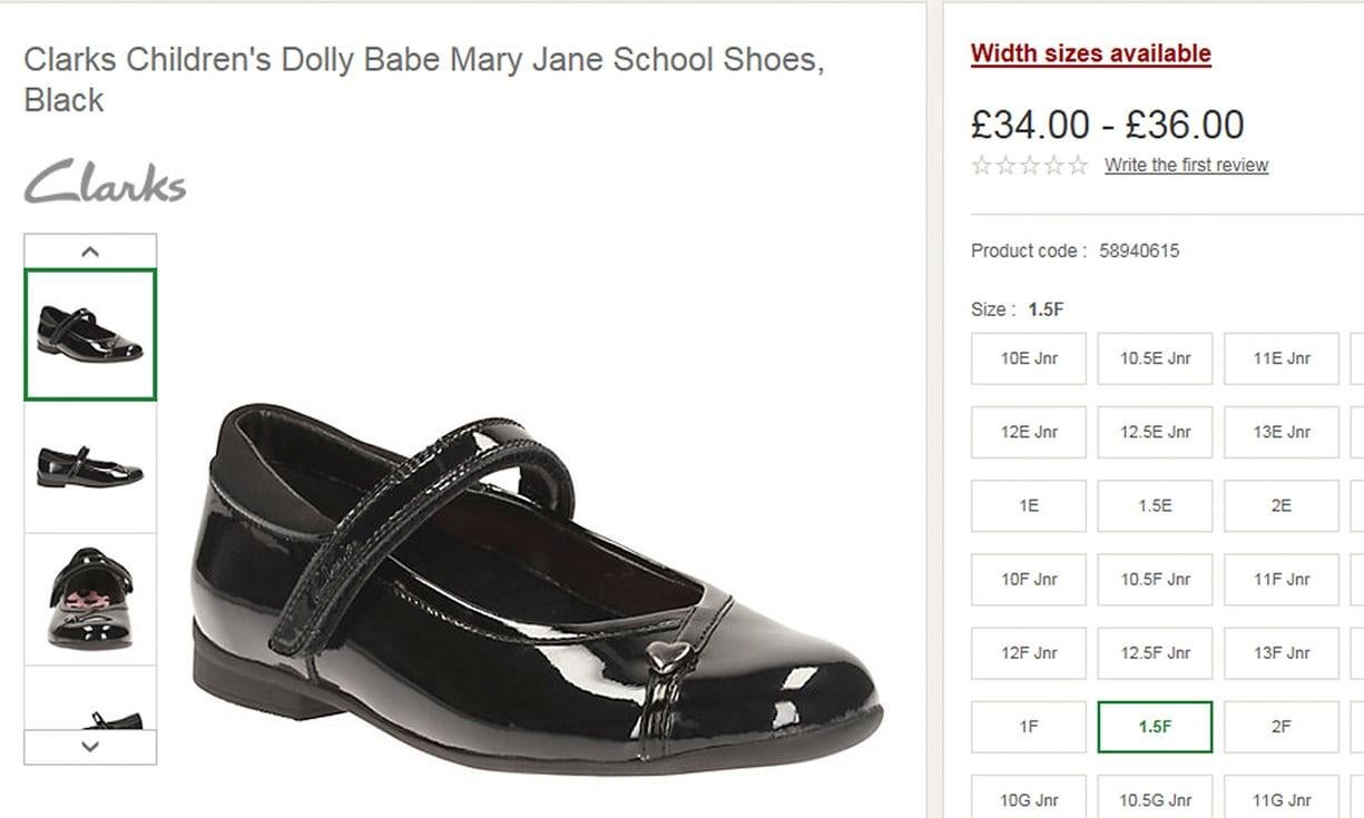 Dolly Babe' and boys shoe called 