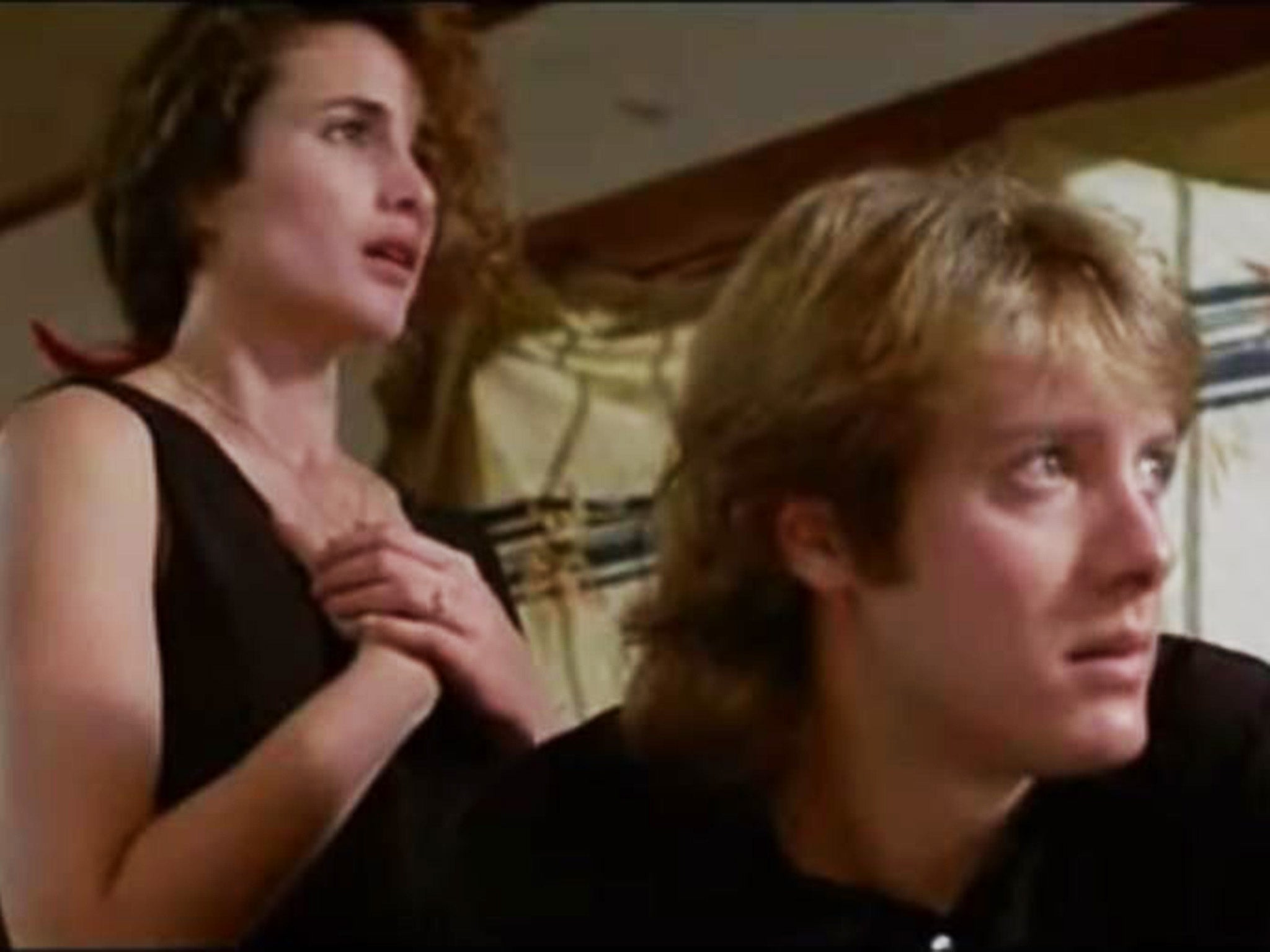 Andie MacDowell and James Spader in Soderbergh’s ‘sex, lies and videotape’