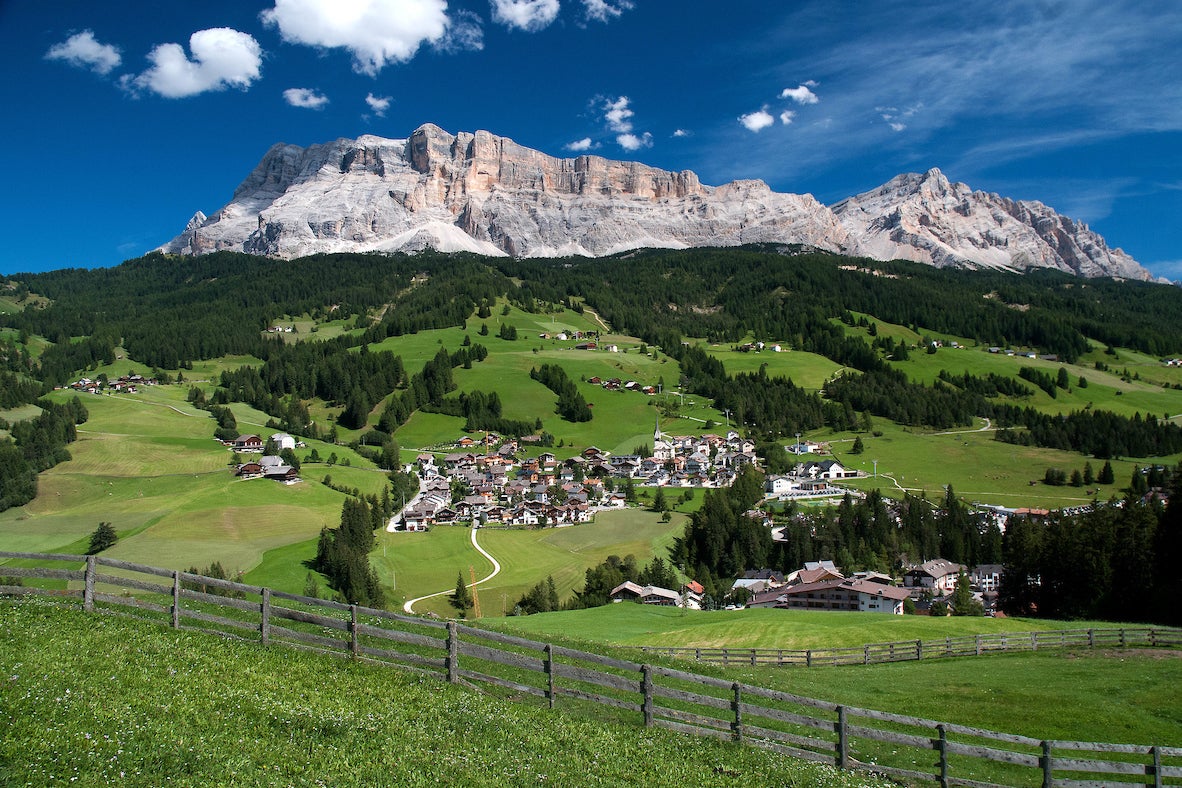 Race you to the top! The dramatic Dolomites
