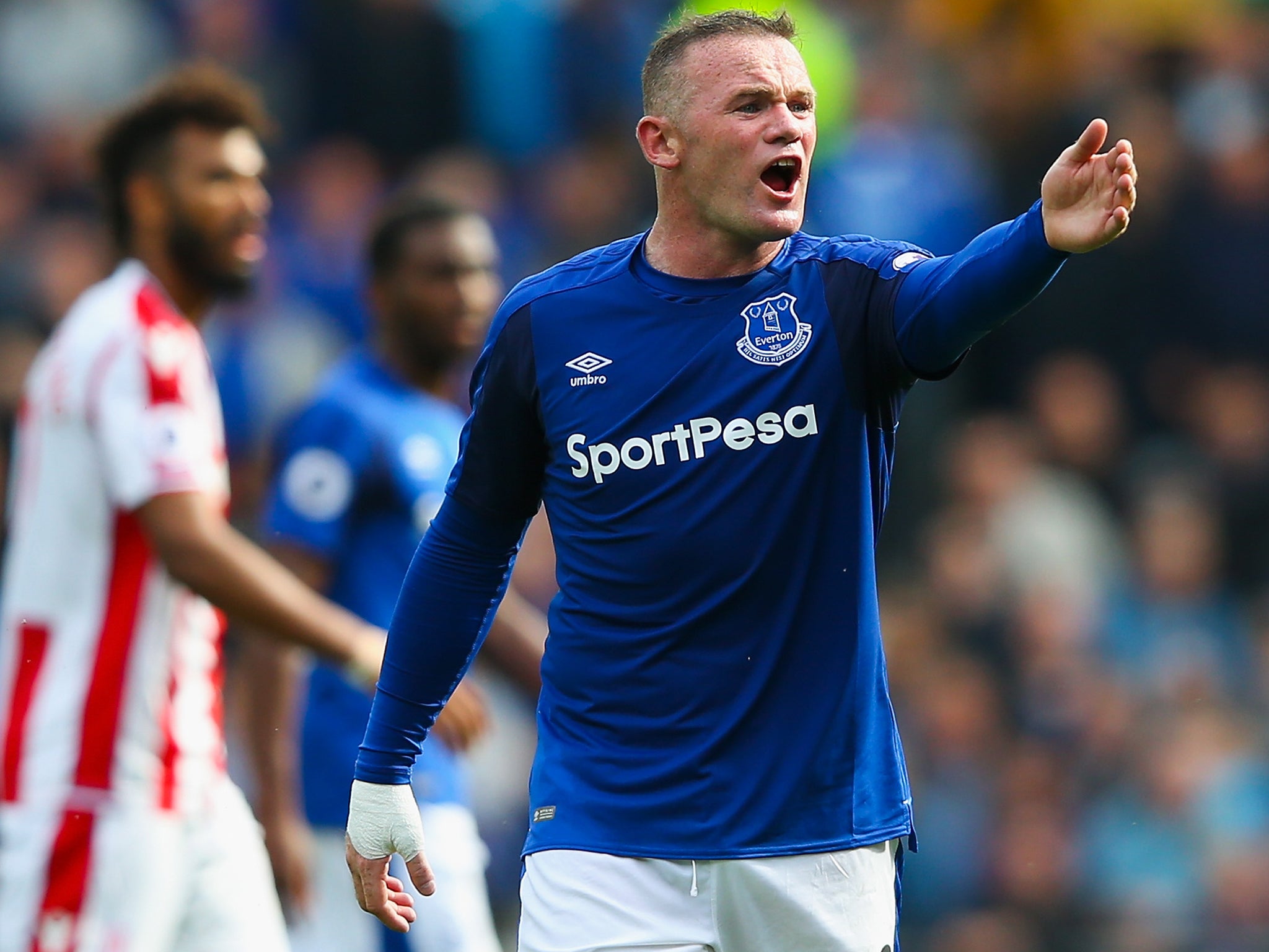 Everton are last season's highest-ranked finishers who have a betting company as their main kit sponsor