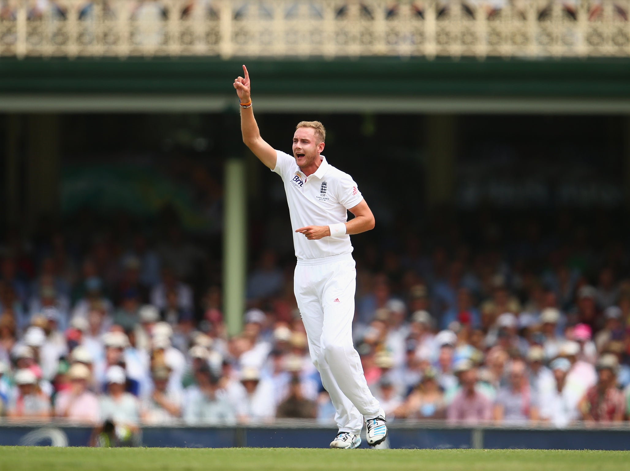 Broad performed well in the 2013/14 series despite England's 5-0 defeat