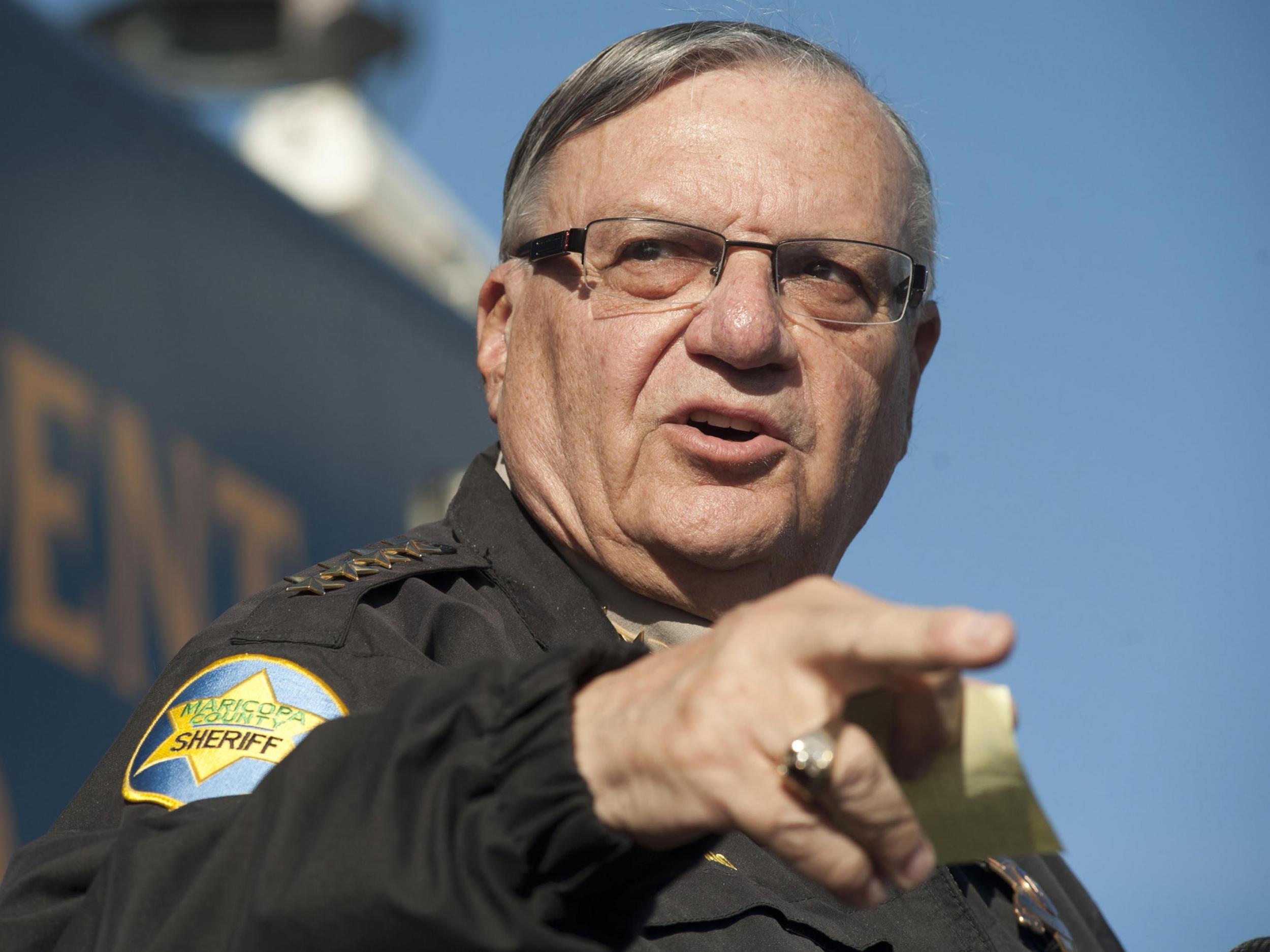 Arpaio has been convicted for criminal contempt of court, and is awaiting sentencing
