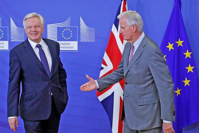 Need a hand? The Brexit Secretary’s negotiating strategy still continues to baffle