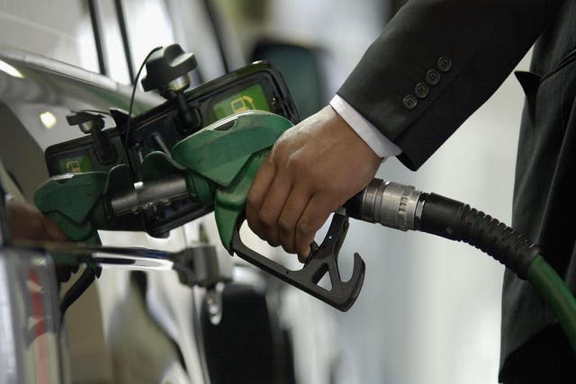 The cost of fuel would be higher if the pound had not risen against the dollar
