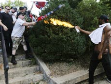 Man who used homemade flame thrower on white supremacists speaks out