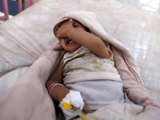 Yemen cholera cases exceed half a million as civil war prevents aid