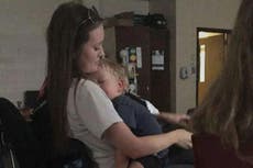 Teenager’s photo goes viral after she brings a baby into high school
