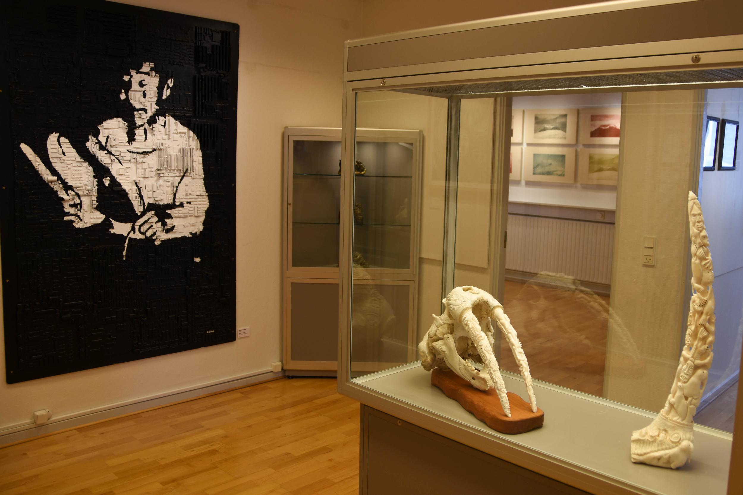 Historic artworks in Nuuk Art Museum