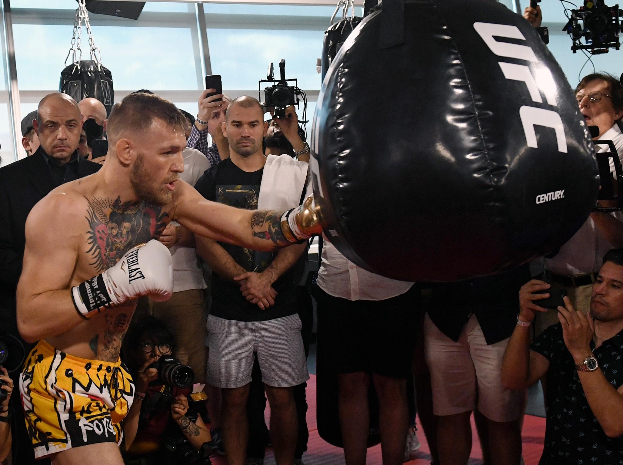 The odds on McGregor winning just keep shortening (Getty)