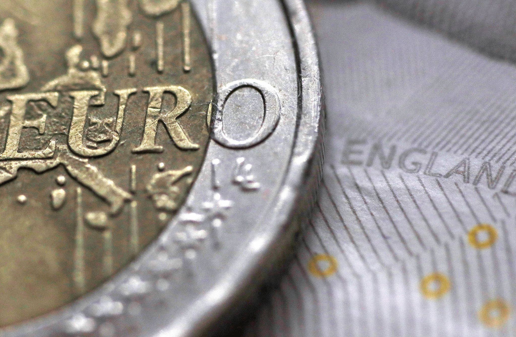 The euro has gained more than 14 per cent over the dollar this year