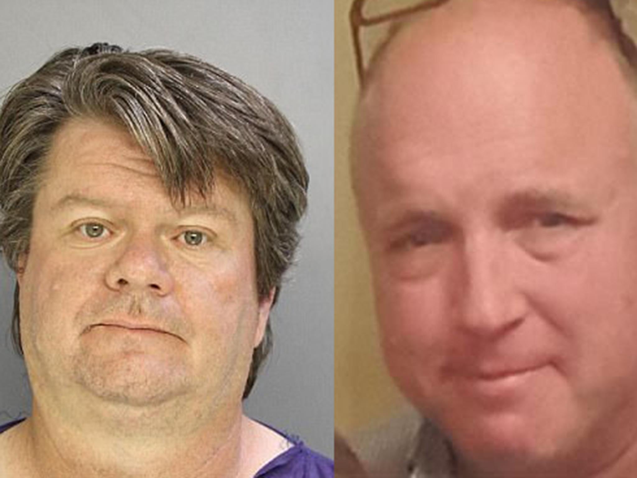 Clayton Carter, left, has been charged with murdering his neighbour George Jennings