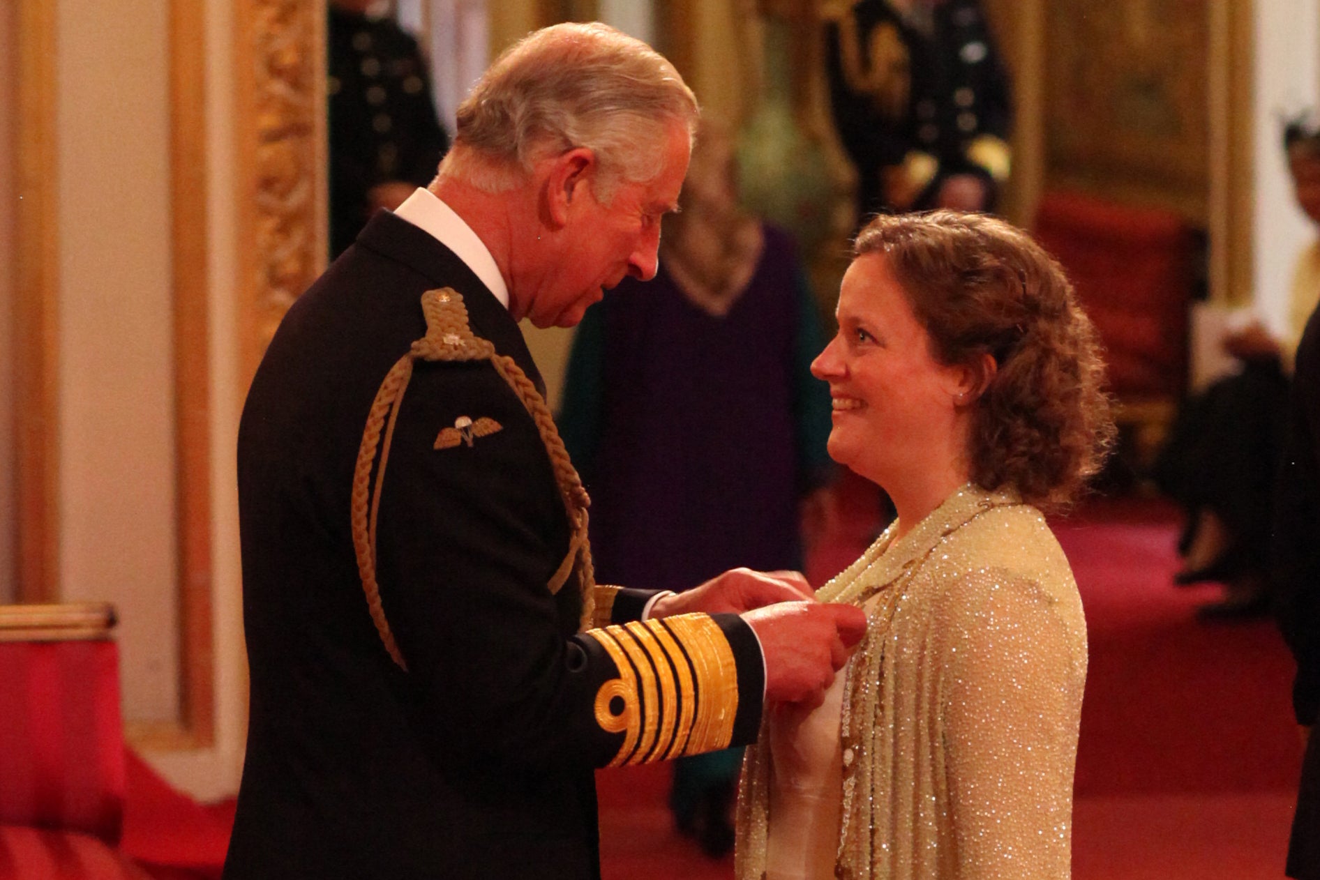 Briggs was awarded an OBE in 2014 for her work with hostage families