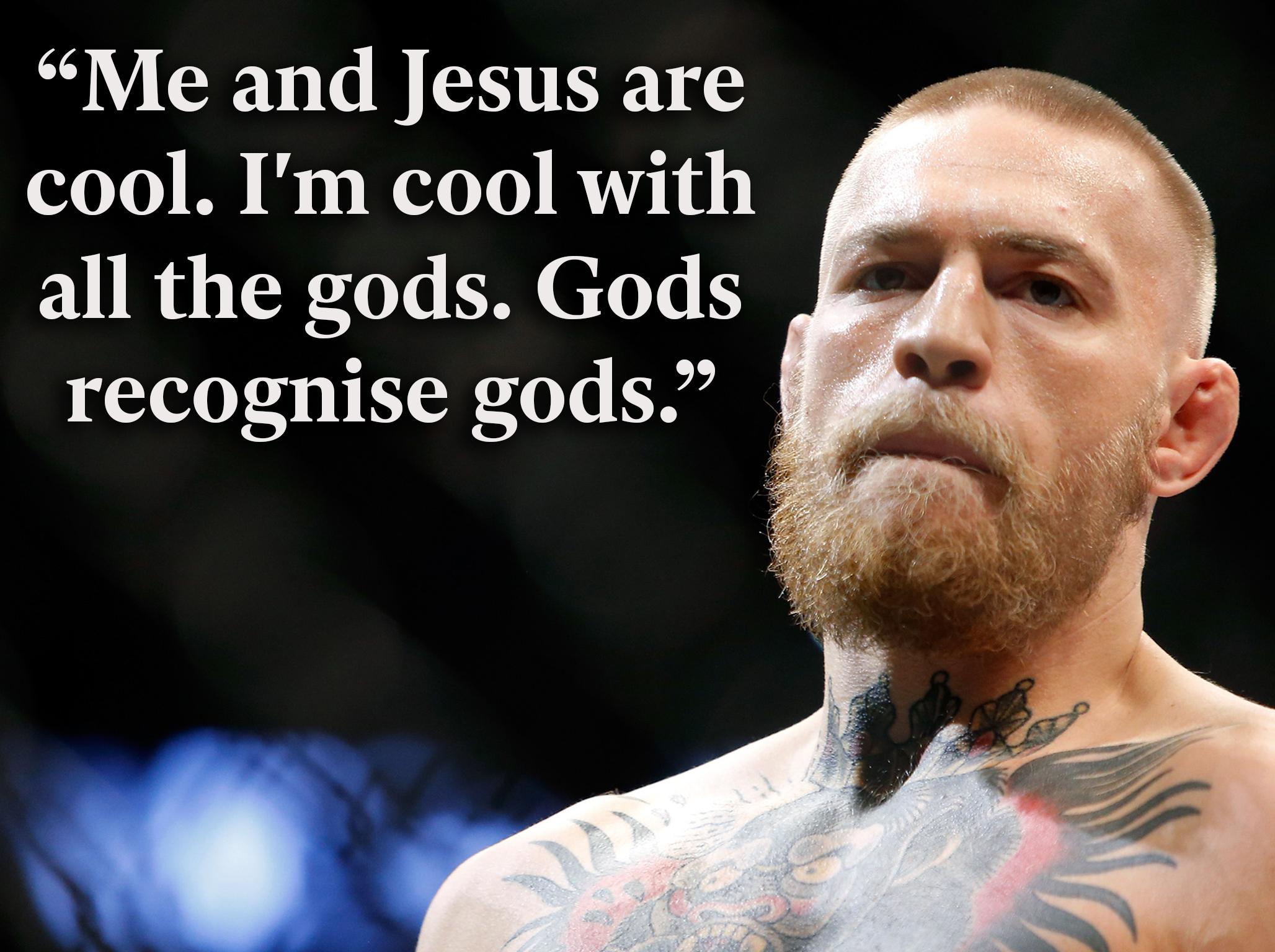 Verwonderlijk Conor McGregor: The controversial UFC star in his own words as he OW-81