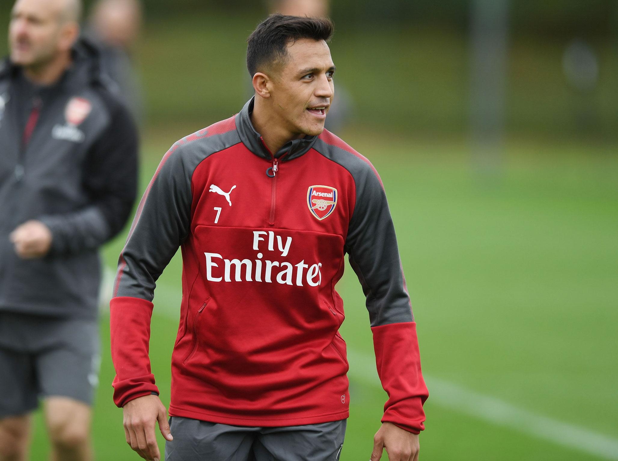 Alexis Sanchez's Arsenal contract expires next summer