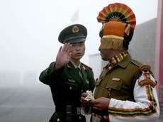 India-China tensions escalate as soldiers hurl stones at each other in
