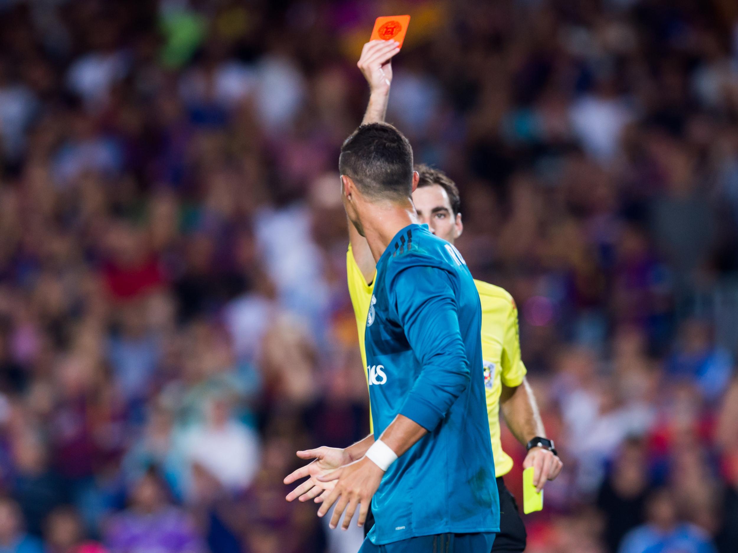 Cristiano Ronaldo is set to miss Real Madrid's Super Copa second leg against Barcelona on Wednesday night