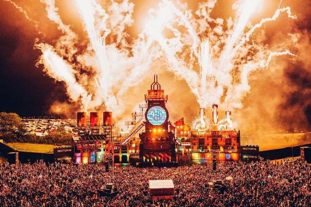 Lighting up the summer: fireworks at Boomtown’s Sector 6 stage 