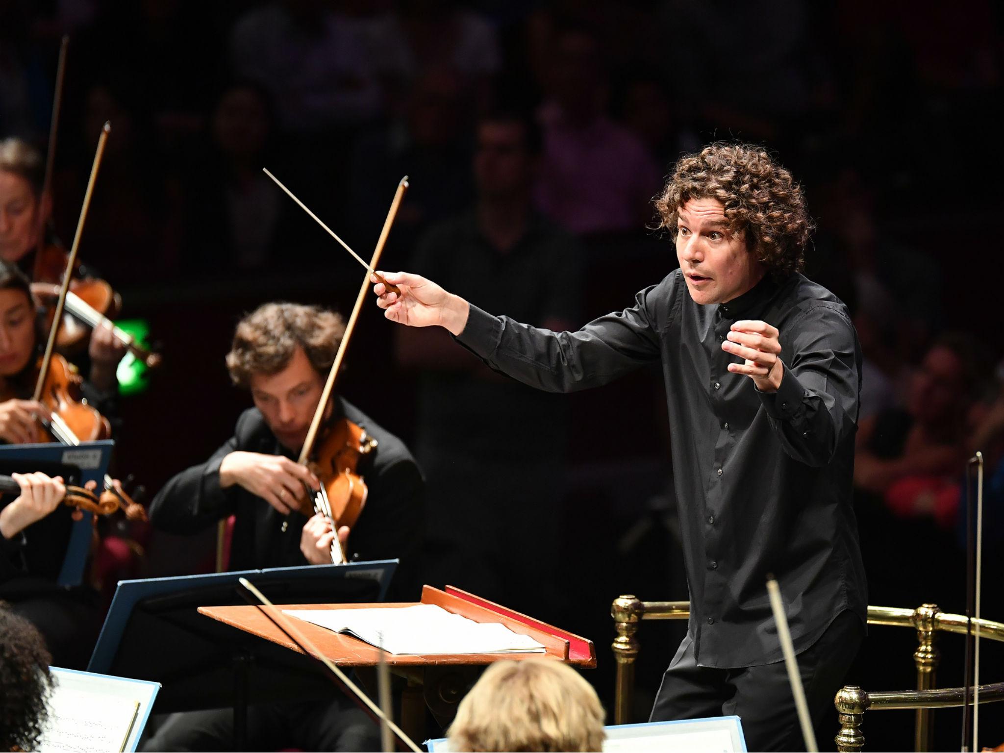 Robin Ticciati and the Scottish Chamber Orchestra performing Prom 40 at the Royal Albert Hall