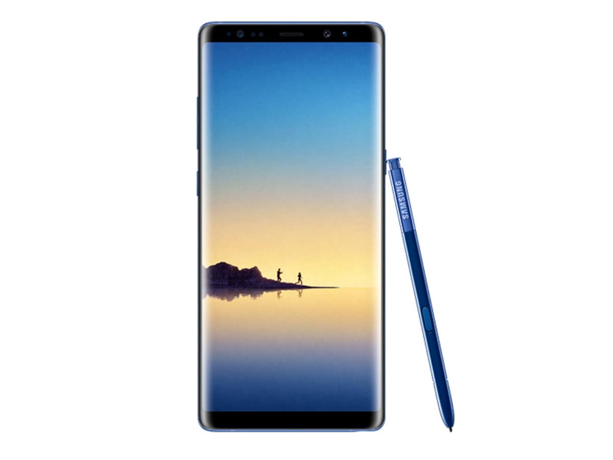 samsung note 8 blue colour