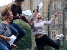 Fall in number of students taking up university places