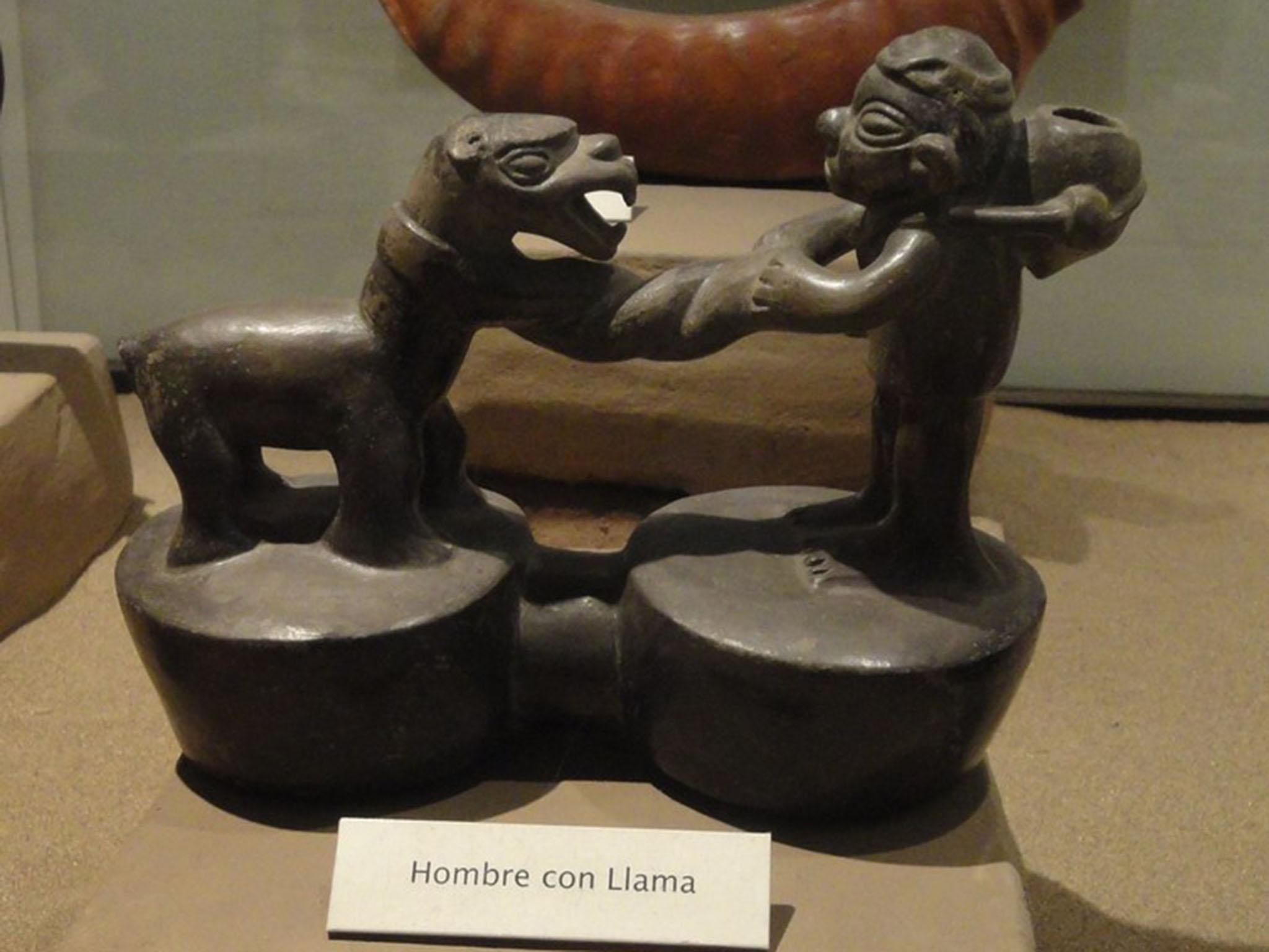 Llama figurine, Chimu culture (c900-1470AD) (Author provided)