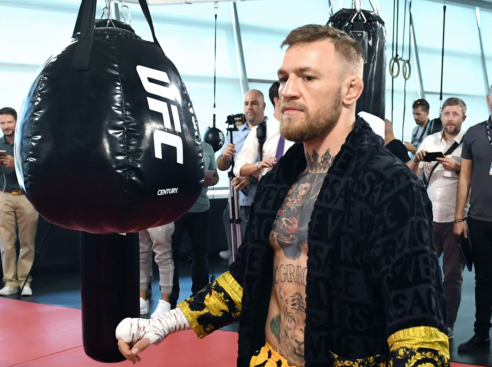 McGregor will be making his professional boxing debut