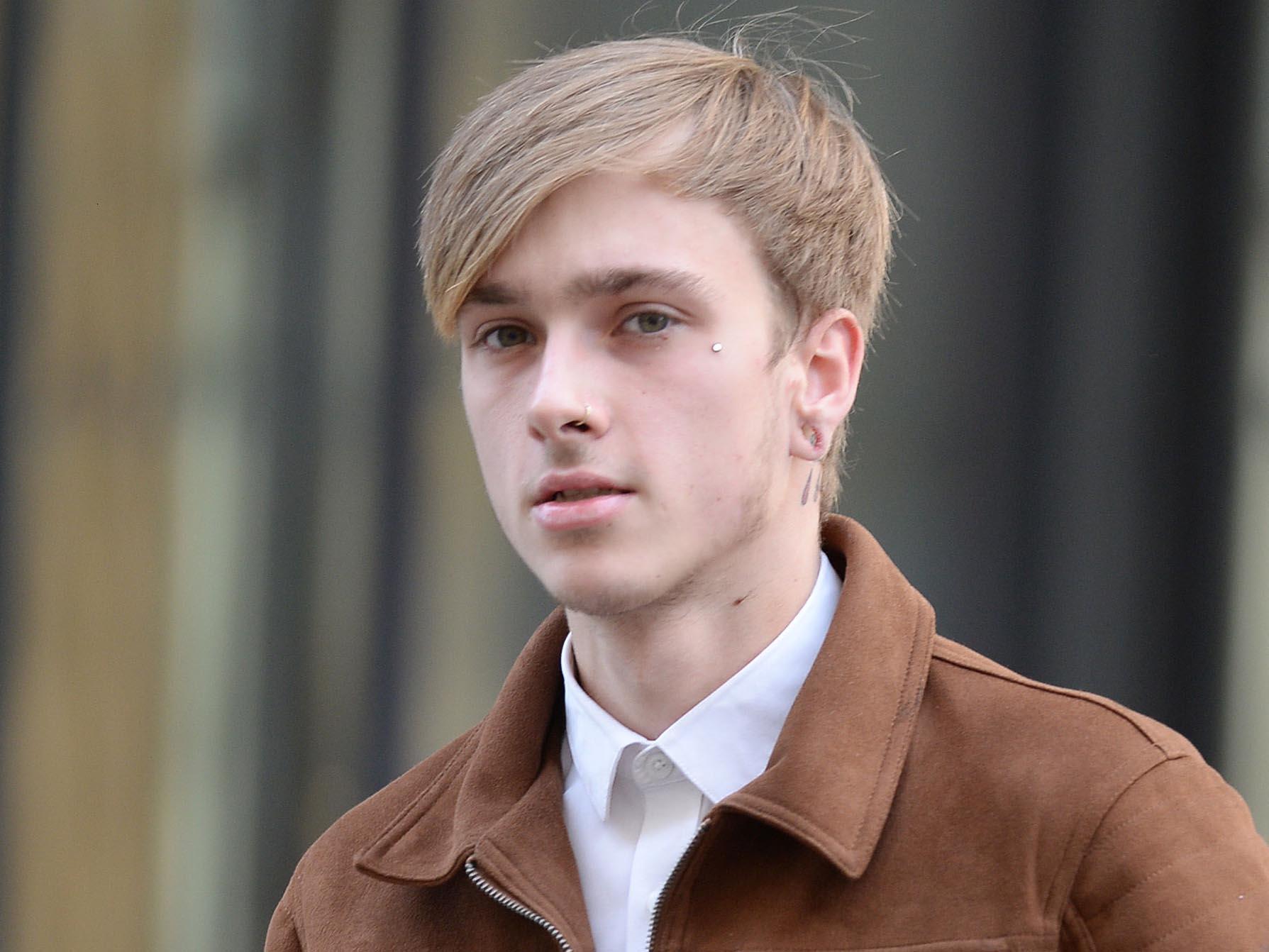 Charlie Alliston, 20, arrives at the Old Bailey in London, where he is accused of running over and killing mother-of-two Kim Briggs in Old Street, east London, on February 12 last year