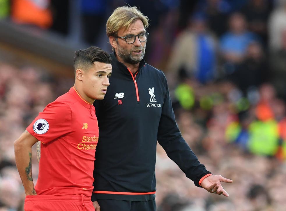 Jurgen Klopp claimed there is no update on Philippe Coutinho's future at Liverpool