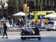 Foreign Office warns Barcelona tourists to stay inside
