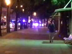 Cambrils terror suspect 'smiling and taunting' police after being shot