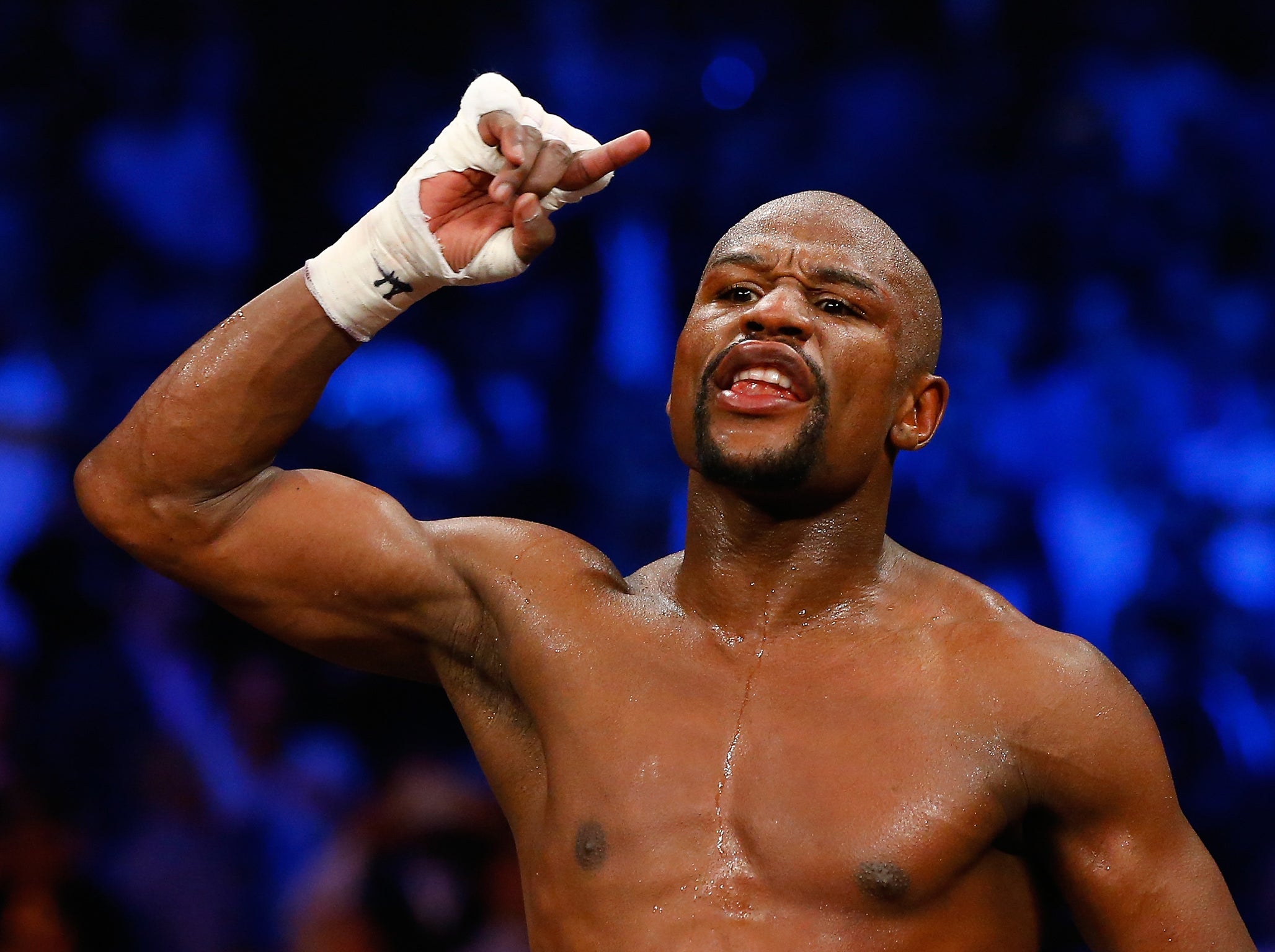 Mayweather is the overwhelming favourite