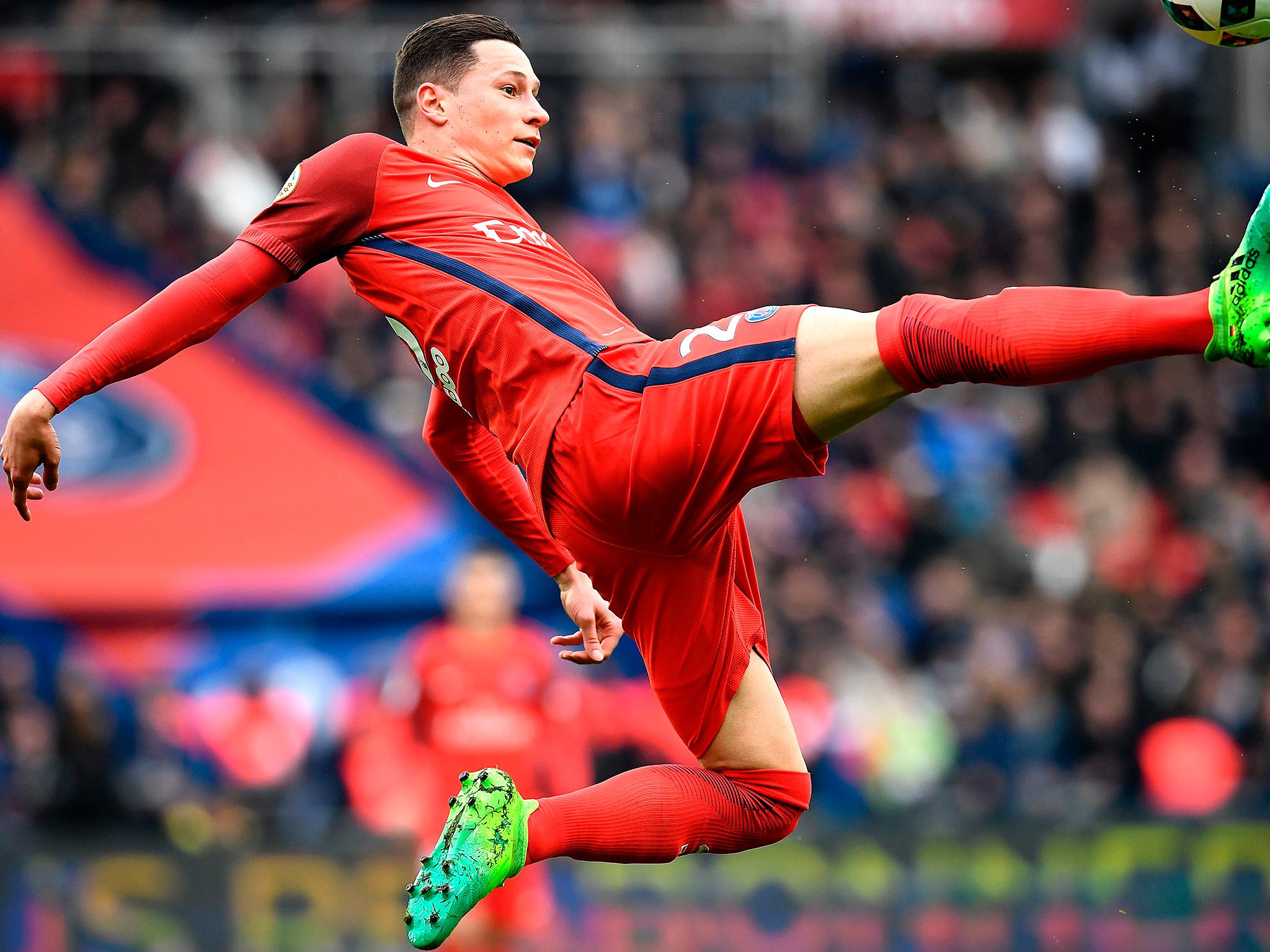 Julian Draxler is being linked with Arsenal despite only joining PSG eight months ago