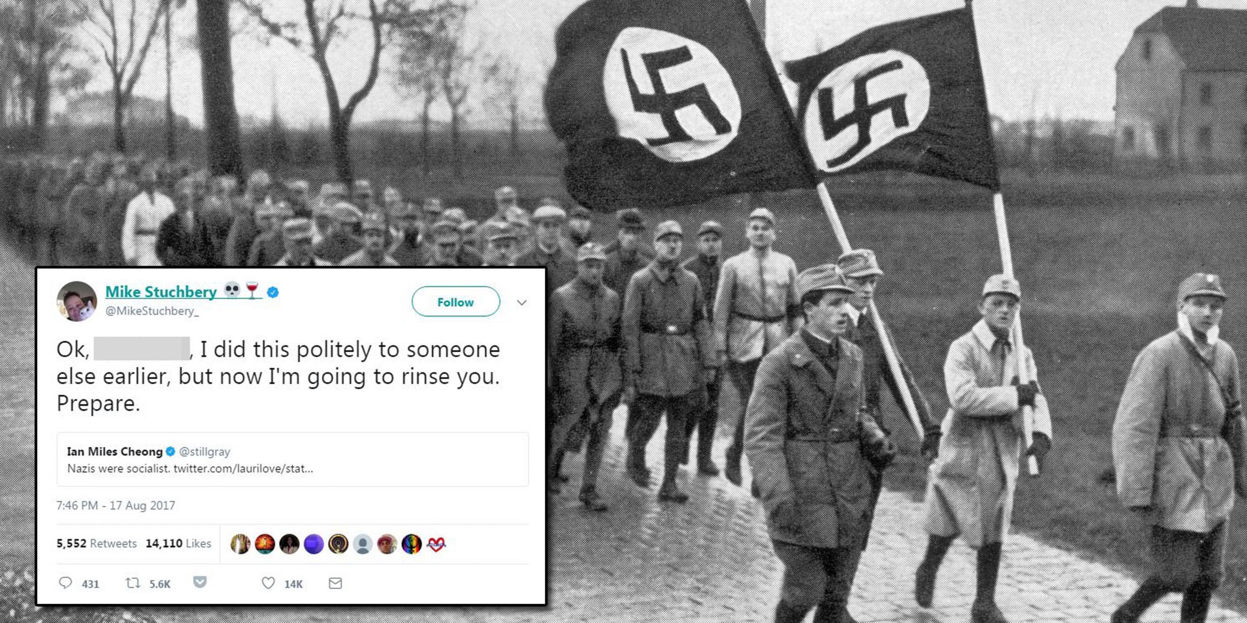 Nazi S Amp M Porn - Man says Nazis were socialist, gets schooled by history ...