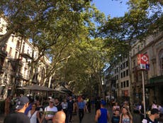 Barcelona attack fails to scare tourists away from La Rambla