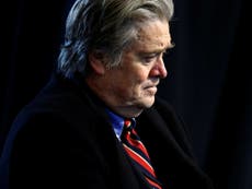 Steve Bannon's plan to quit White House quietly hit by Charlottesville