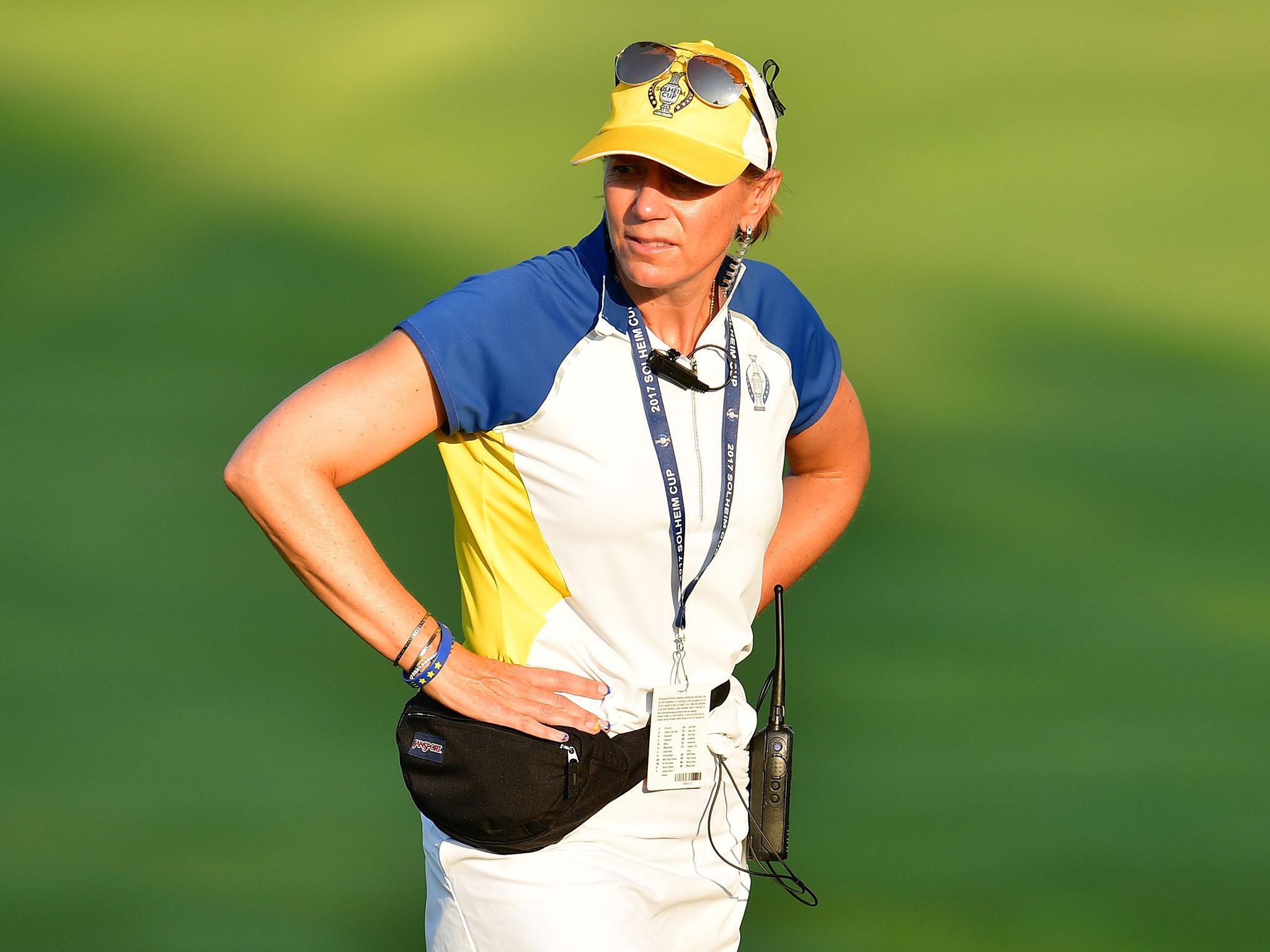 Annika Sorenstam knows there is work to do on Saturday for Europe