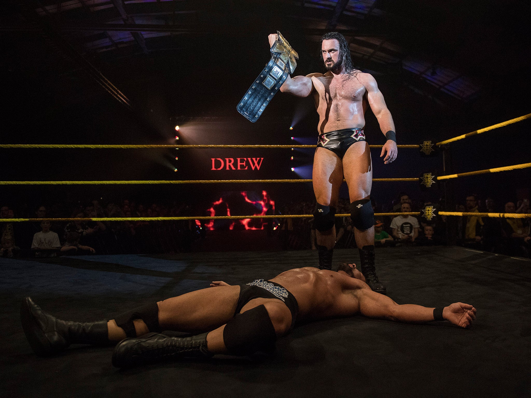 Scotland's McIntyre is rebuilding his WWE career through the NXT brand