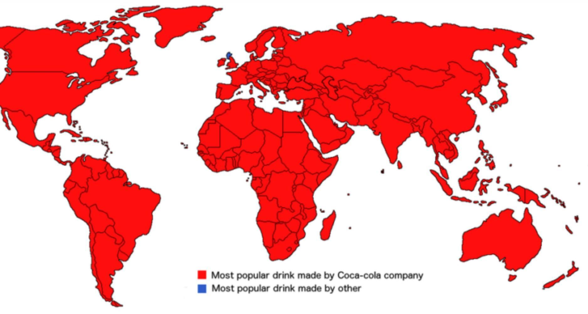 Coca Cola Bottler Territory Map