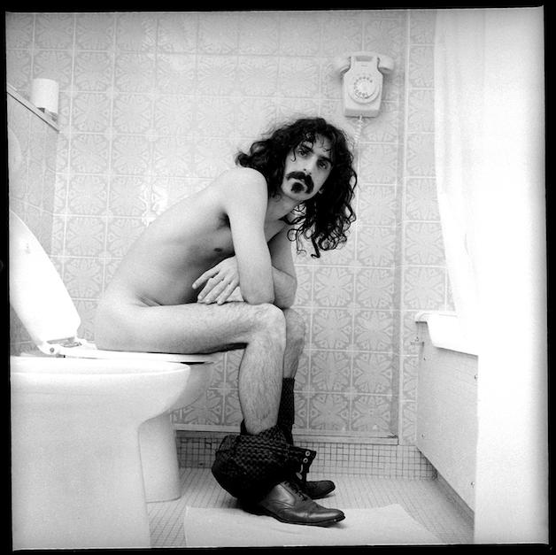 Frank Zappa at the Royal Garden Hotel, London, 1967