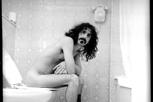 Frank Zappa at the Royal Garden Hotel, London, 1967